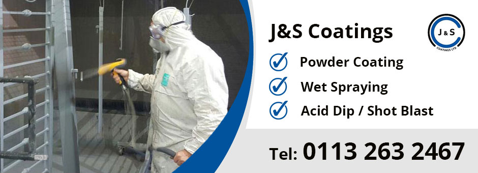 Powder coating services in Leeds