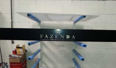 Fazenda sign
