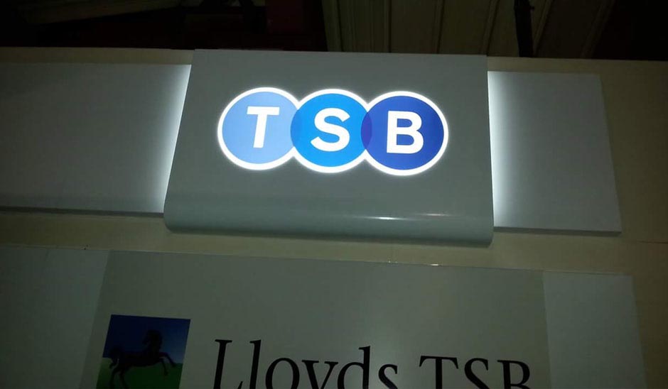 Exhibition sign finished