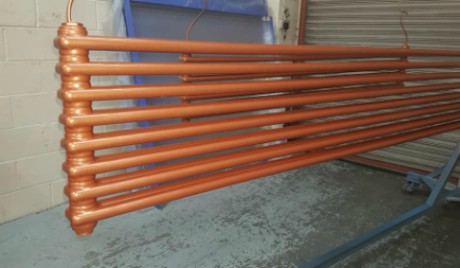 powder coated radiator